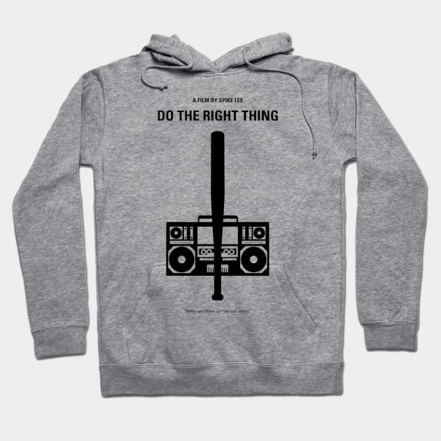 Do the right thing Hoodie by Patternsoflynda